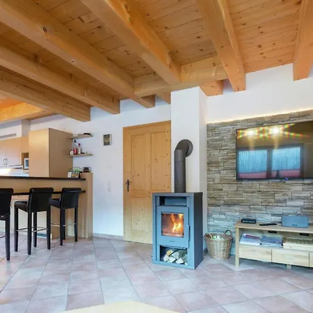 In Near Europe's Highest Waterfall Chalet *